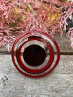 Кц0014: Кольцо из муранского стекла красное