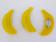 Бш0005-06: Брошь-банан из муранского стекла